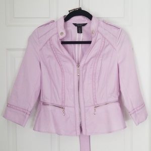 White House Black Market lavender jacket